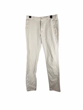 Uniqlo Ivory Beige Stretch Chino Pants Trousers Size 32x34